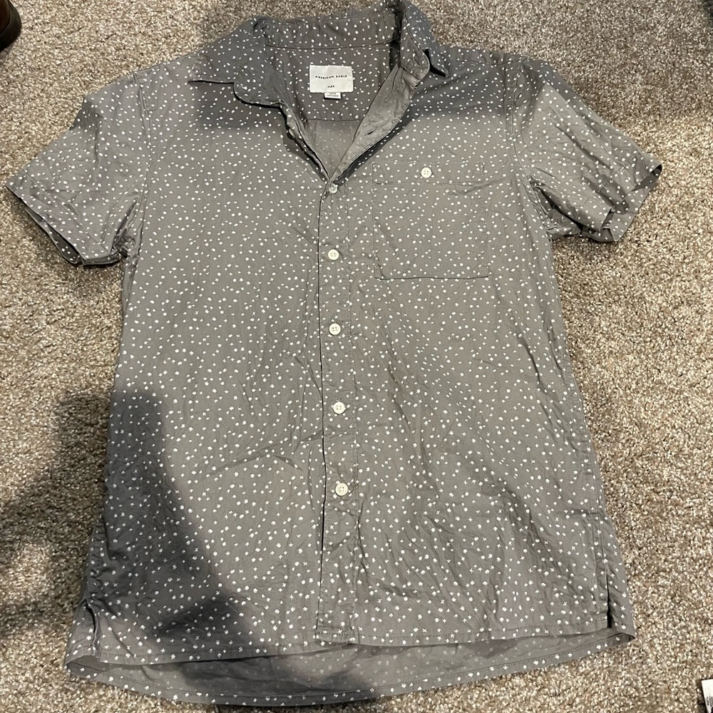 American eagle button up shirt